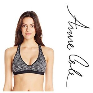 2 pack!Anne Cole Locker Heather Channel Sports Bra